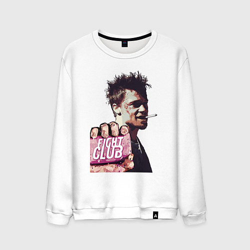 Мужской свитшот Club Fight / Белый – фото 1