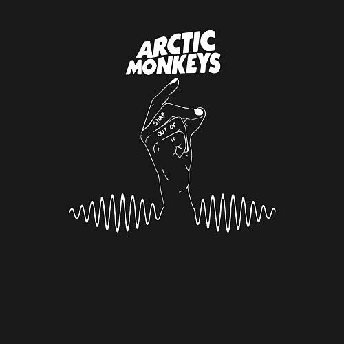 Мужской свитшот Arctic Monkeys mardy bum / Черный – фото 3