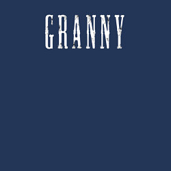 Свитшот хлопковый мужской Logo Granny, цвет: тёмно-синий — фото 2