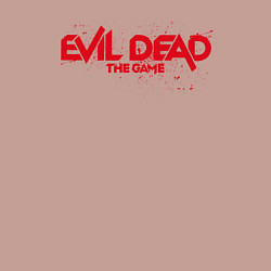 Свитшот хлопковый мужской Logo Evil Dead: The Game, цвет: пыльно-розовый — фото 2