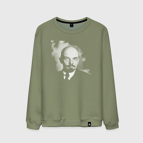 Мужской свитшот Владимир Ленин / Авокадо – фото 1