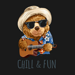 Свитшот хлопковый мужской CHILL & FUN, цвет: черный — фото 2