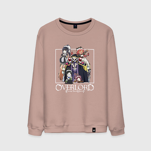 Мужской свитшот Оверлорд Overlord / Пыльно-розовый – фото 1