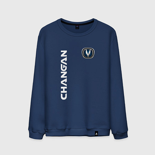 Мужской свитшот ЧАНГАН CHANGAN AUTO / Тёмно-синий – фото 1