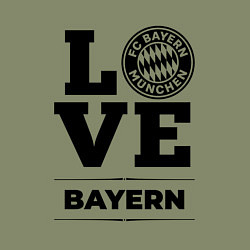 Свитшот хлопковый мужской Bayern Love Классика, цвет: авокадо — фото 2