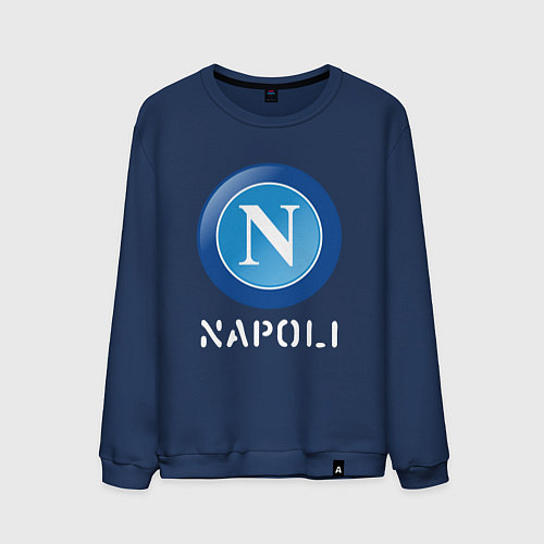 Мужской свитшот SSC NAPOLI Napoli / Тёмно-синий – фото 1