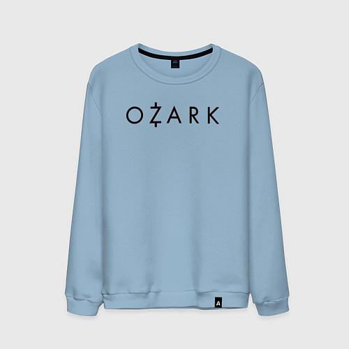 Мужской свитшот Ozark black logo / Мягкое небо – фото 1