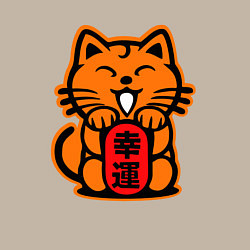 Свитшот хлопковый мужской JDM Cat, цвет: миндальный — фото 2