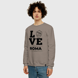 Свитшот хлопковый мужской Roma Love Классика, цвет: утренний латте — фото 2