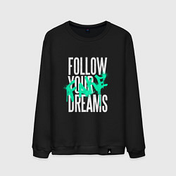 Мужской свитшот Follow Your Fake Dreams