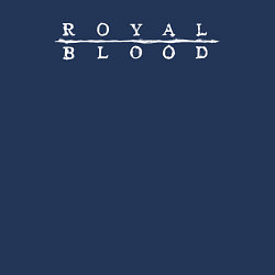 Свитшот хлопковый мужской Royal Blood логотип, цвет: тёмно-синий — фото 2