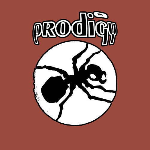 Мужской свитшот The prodigy ant / Кирпичный – фото 3