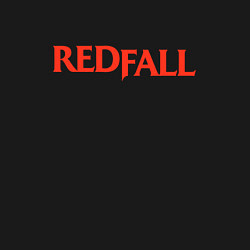 Свитшот хлопковый мужской Redfall logo, цвет: черный — фото 2