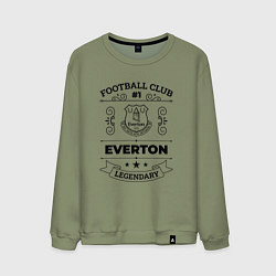 Мужской свитшот Everton: Football Club Number 1 Legendary