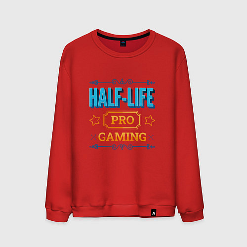 Мужской свитшот Игра Half-Life PRO Gaming / Красный – фото 1