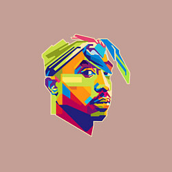 Свитшот хлопковый мужской 2PAC Style, цвет: пыльно-розовый — фото 2