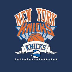 Свитшот хлопковый мужской NEW YORK KNIKS NBA, цвет: тёмно-синий — фото 2