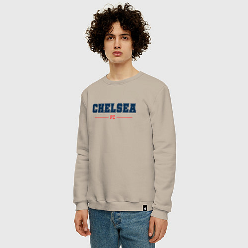 Мужской свитшот Chelsea FC Classic / Миндальный – фото 3