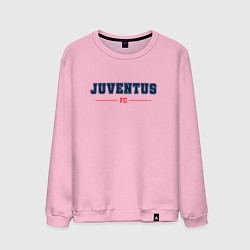 Свитшот хлопковый мужской Juventus FC Classic, цвет: светло-розовый