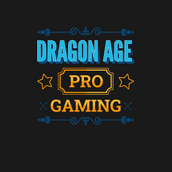 Свитшот хлопковый мужской Игра Dragon Age PRO Gaming, цвет: черный — фото 2