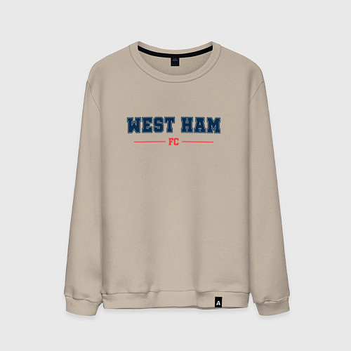 Мужской свитшот West Ham FC Classic / Миндальный – фото 1