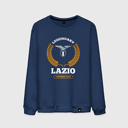 Мужской свитшот Лого Lazio и надпись Legendary Football Club