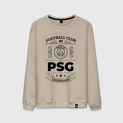 Мужской свитшот PSG: Football Club Number 1 Legendary