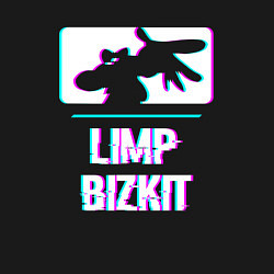 Свитшот хлопковый мужской Limp Bizkit Glitch Rock, цвет: черный — фото 2