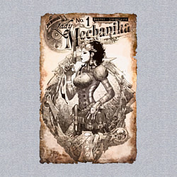Свитшот хлопковый мужской Lady Mechanika, цвет: меланж — фото 2