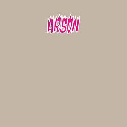 Свитшот хлопковый мужской Arson ver 2 j-hope BTS, цвет: миндальный — фото 2