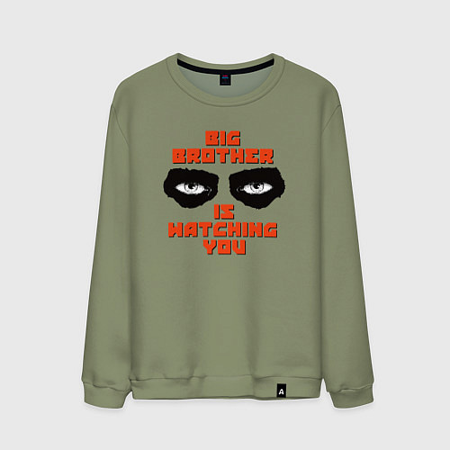 Мужской свитшот TOTAL CONTROL / Авокадо – фото 1