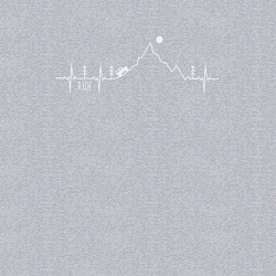 Свитшот хлопковый мужской Ride offroad line, цвет: меланж — фото 2