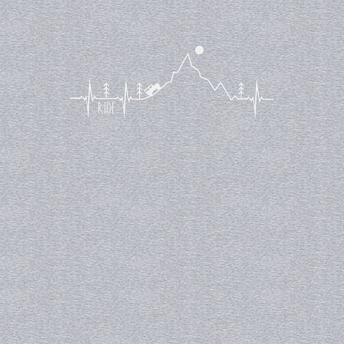 Мужской свитшот Ride offroad line / Меланж – фото 3