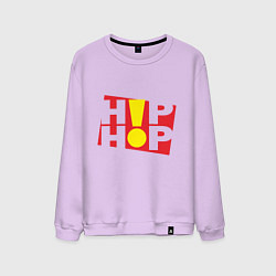 Свитшот хлопковый мужской Hip Hop!, цвет: лаванда