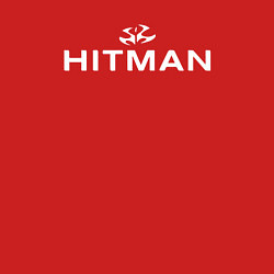 Свитшот хлопковый мужской Hitman - лого, цвет: красный — фото 2