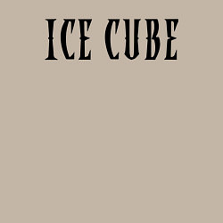 Свитшот хлопковый мужской Ice Cube - logo, цвет: миндальный — фото 2