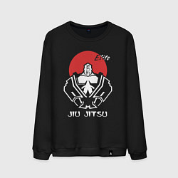 Мужской свитшот Jiu-Jitsu red sun