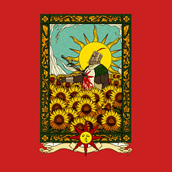 Свитшот хлопковый мужской Dark Souls: Во имя солнца, цвет: красный — фото 2