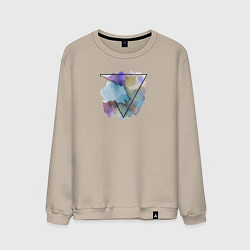 Мужской свитшот Акварельный медведь