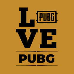 Свитшот хлопковый мужской PUBG love classic, цвет: горчичный — фото 2