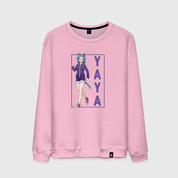 Мужской свитшот Яя Фушигуро - Юна из гостиницы Юраги