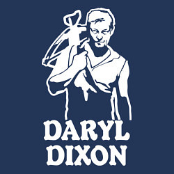 Свитшот хлопковый мужской Daryl Dixon, цвет: тёмно-синий — фото 2