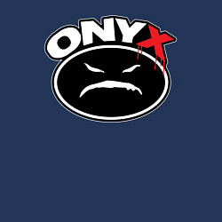 Свитшот хлопковый мужской Onyx - black logo, цвет: тёмно-синий — фото 2