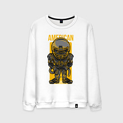 Мужской свитшот Обезьяна регбист