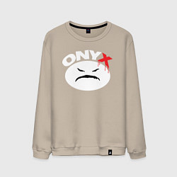 Мужской свитшот Onyx logo white