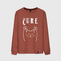 Мужской свитшот The Cure rock cat