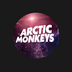 Свитшот хлопковый мужской Arctic Monkeys: space, цвет: черный — фото 2