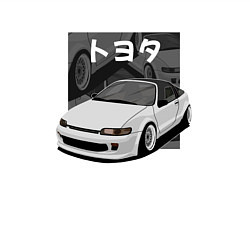 Свитшот хлопковый мужской Toyota Sera JDM Retro Design, цвет: белый — фото 2