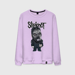 Свитшот хлопковый мужской Седьмой Slipknot, цвет: лаванда