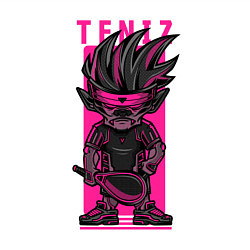 Свитшот хлопковый мужской Пёс теннисист, цвет: белый — фото 2